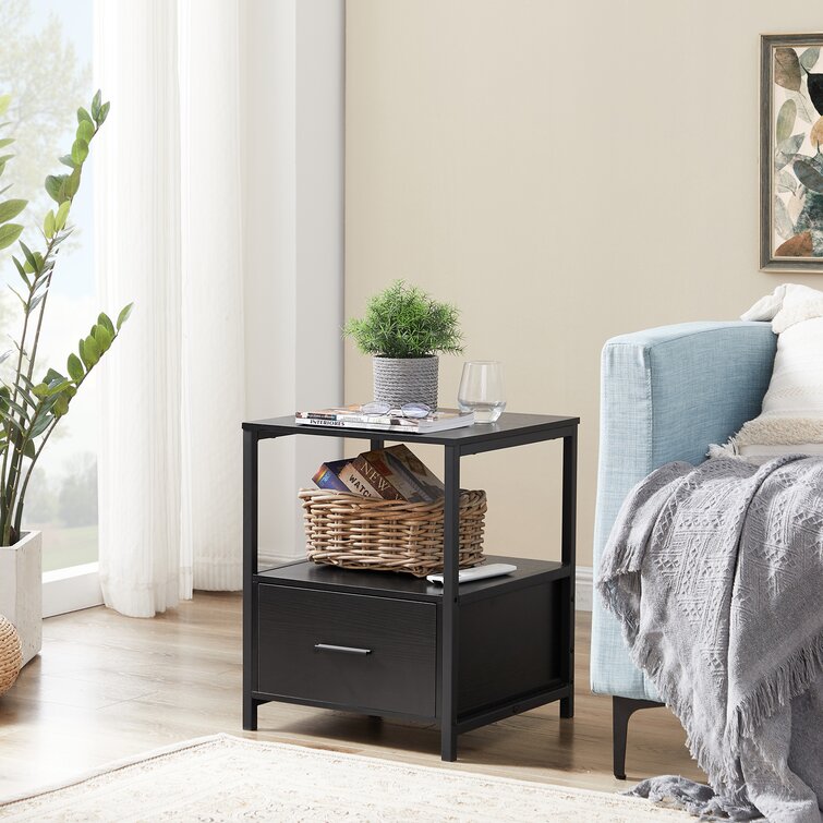 Wayfair black deals nightstand